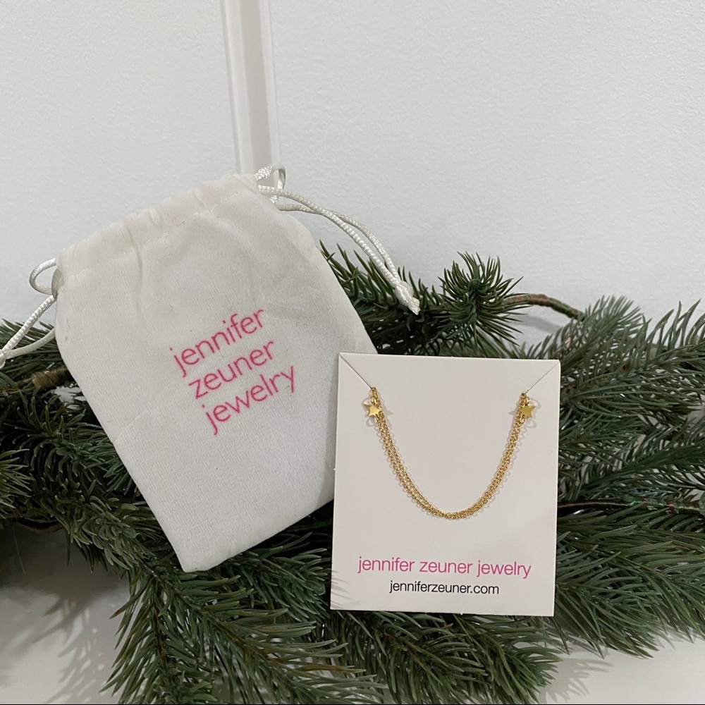 jennifer zeuner double star necklace
